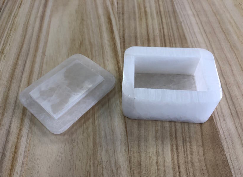 Caja selenita  Rectangular 10 cm